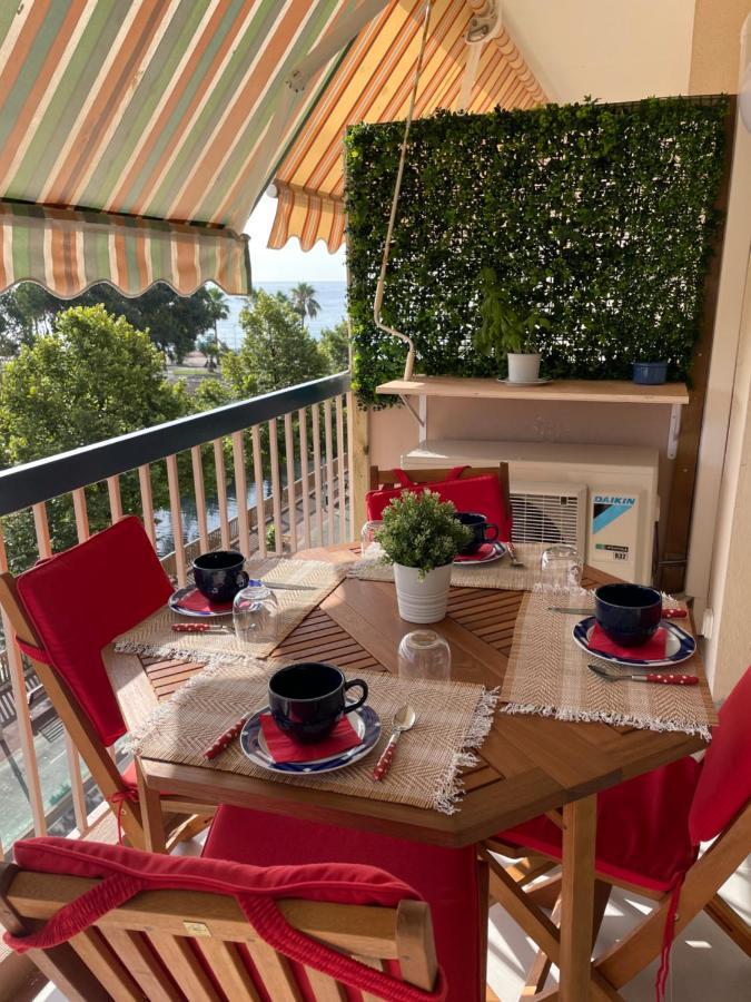 Vue Sur Mer - Magnifique Appartement Tout Confort - Terrasse Et Parking Prive 滨海卡涅 外观 照片
