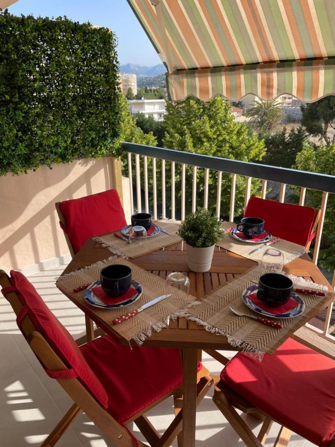 Vue Sur Mer - Magnifique Appartement Tout Confort - Terrasse Et Parking Prive 滨海卡涅 外观 照片