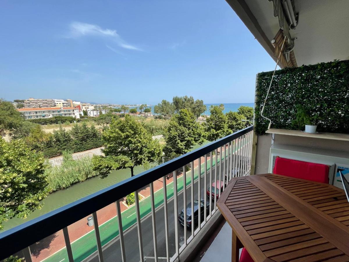 Vue Sur Mer - Magnifique Appartement Tout Confort - Terrasse Et Parking Prive 滨海卡涅 外观 照片