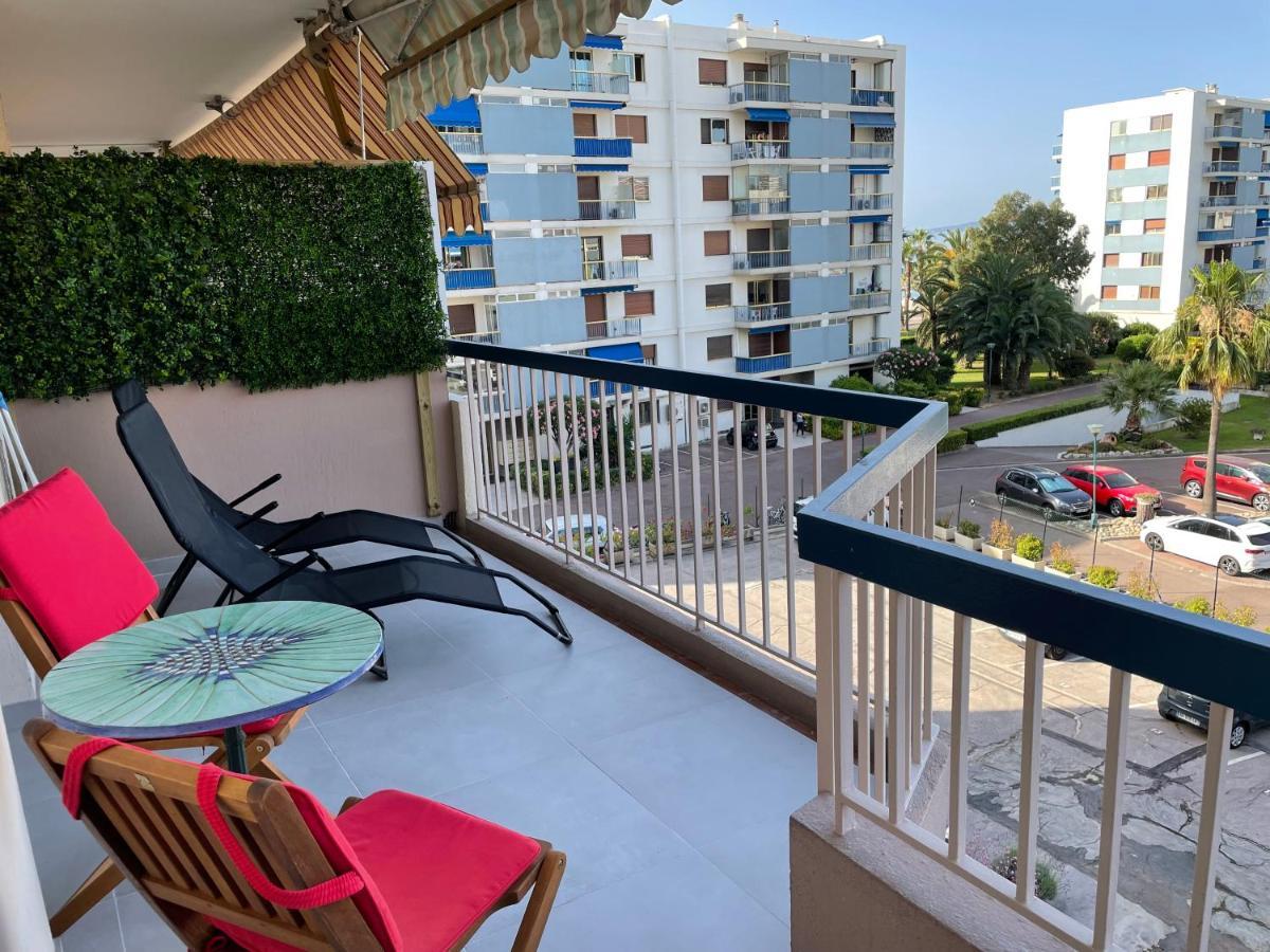 Vue Sur Mer - Magnifique Appartement Tout Confort - Terrasse Et Parking Prive 滨海卡涅 外观 照片